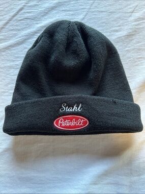Stahl Peterbilt Embroidered Black Beanie